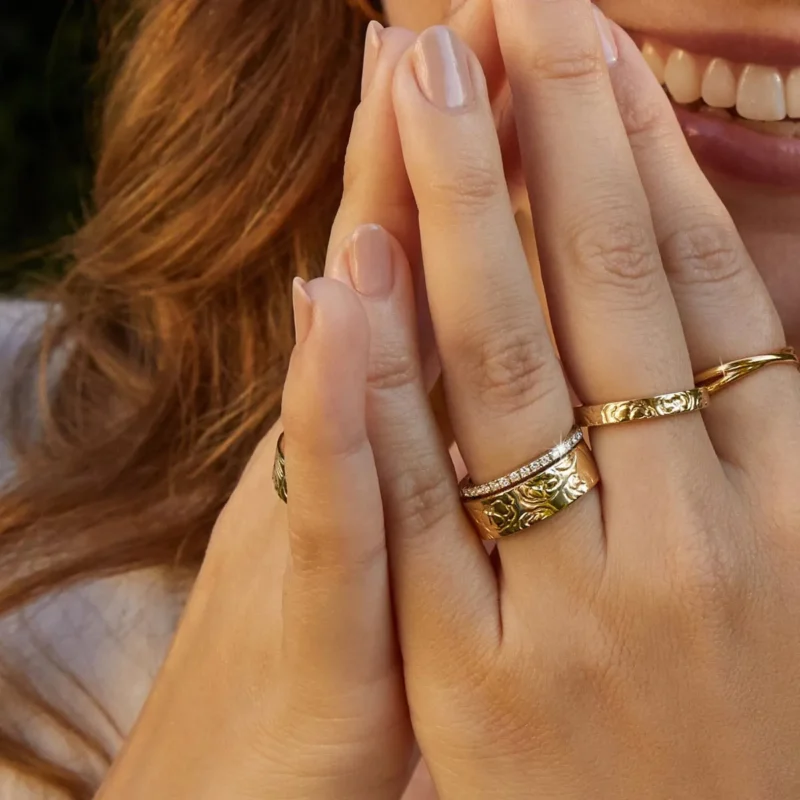 Elegant Rose Blossom Ring - Romantic Floral Jewelry for Women - Image 4