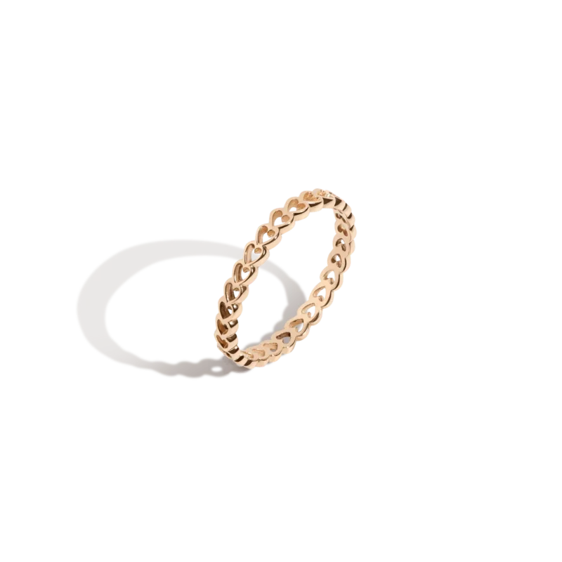 Timeless Infinity Heart Ring - Meaningful Couple Jewelry Gift