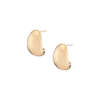 Modern Dome Earrings - Chic Polished Jewelry for Women