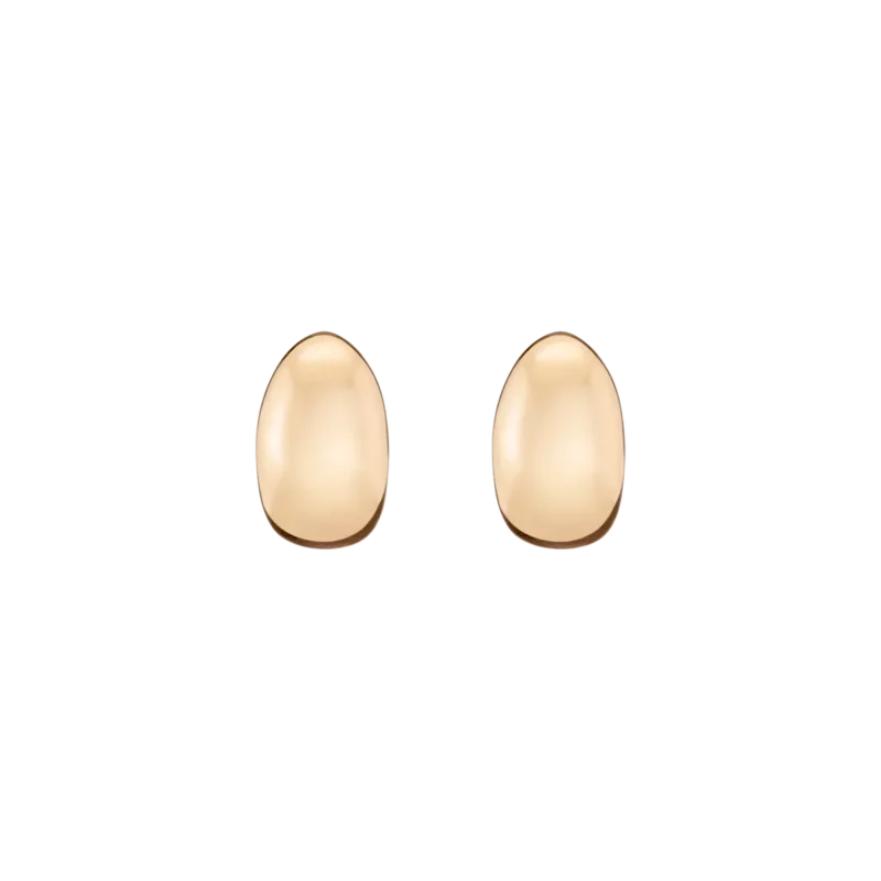 Modern Dome Earrings - Chic Polished Jewelry for Women - Image 2