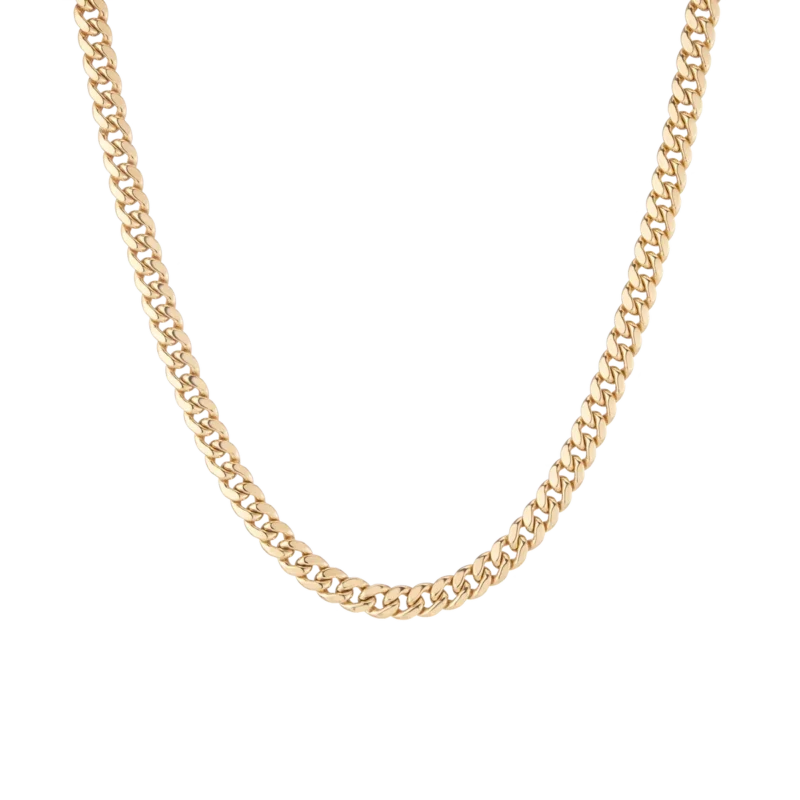 Large Cuban Chain Necklace - Modern Bold Jewelry for Daily Wear