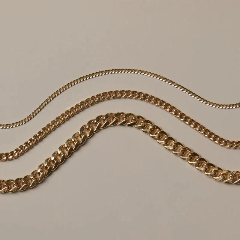 Large Cuban Chain Necklace - Modern Bold Jewelry for Daily Wear - Image 2