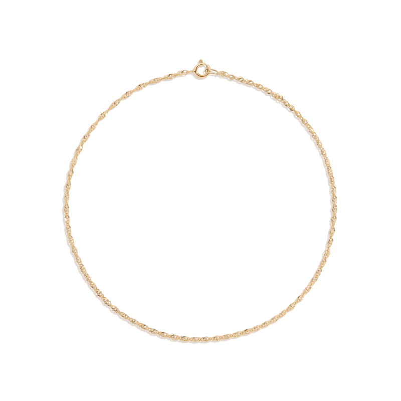 Barely There Chain Anklet - Minimalist Delicate Jewelry Piece