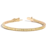 Lab Grown Citrine Baguette Tennis Bracelet - Sparkling Statement Jewelry