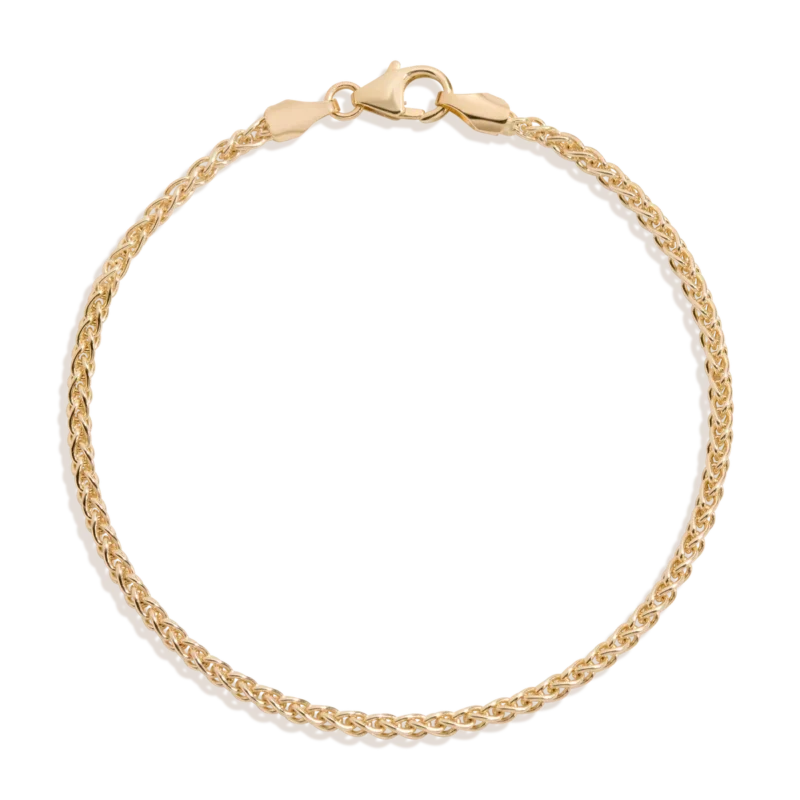 Timeless Wheat Chain Bracelet - Classic Everyday Jewelry for Women