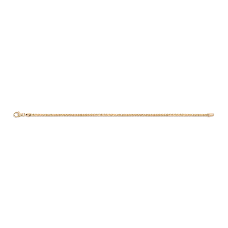 Timeless Wheat Chain Bracelet - Classic Everyday Jewelry for Women - Image 2